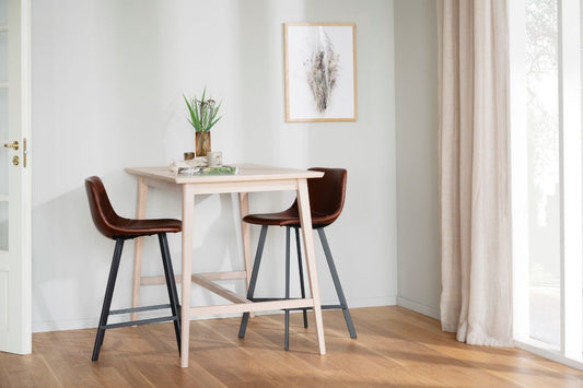 Rowico AUBURN Bar Cognac Chair Set of 2