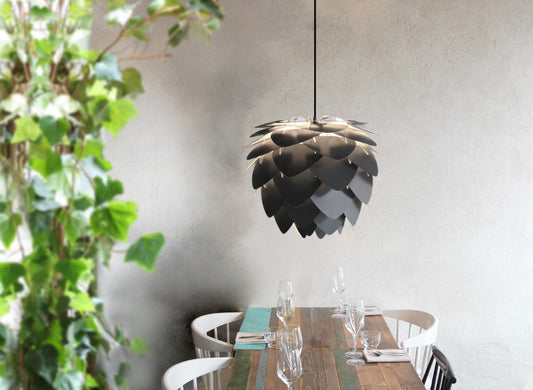ALUVIA Anthracite Grey Pendant Light, VITA Copenhagen- D40Studio