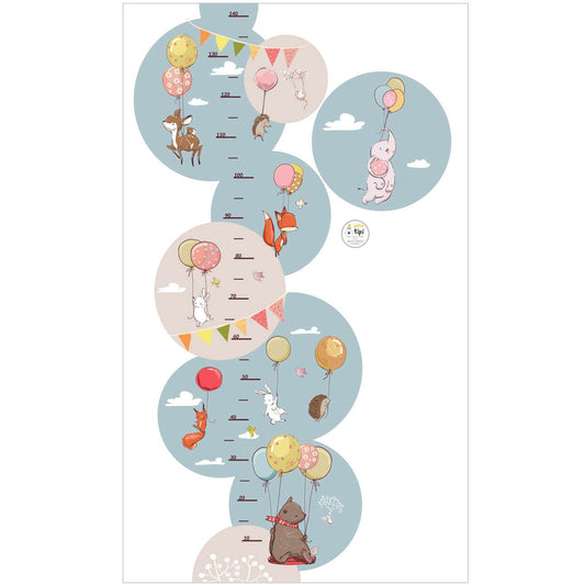 Bubble Dreams Grow Chart Sticker 150x80cm