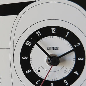 CINQUINO Wall Clock, 50 CM, dESIGNoBJECT- D40Studio