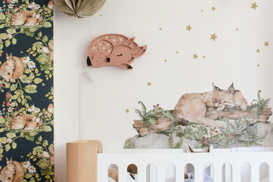 SLEEP MY Little Wild Cat Wall Sticker