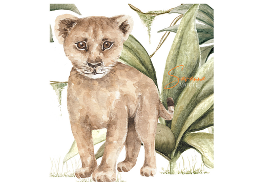 Wandtattoo KLEINER Löwe