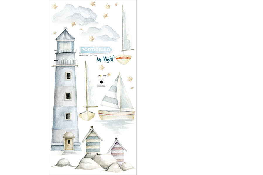 Adhesivo de pared PORT By Night