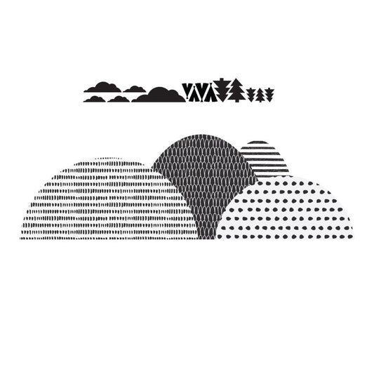 MOUNTAINS Wall Sticker Set
