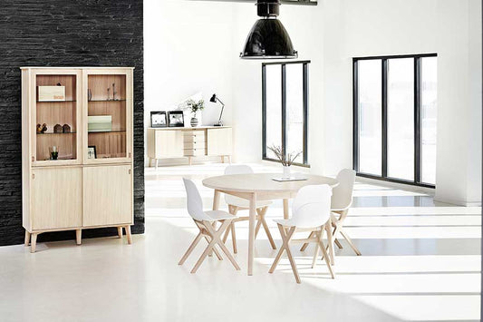 SORØ 120 Glass Cabinet 115CM, CASØ- D40Studio