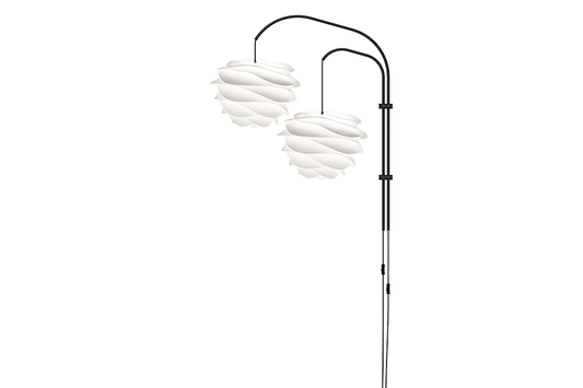 CARMINA DOUBLE WILLOW WHITE Wall Lamp, UMAGE/VITA Copenhagen- D40Studio