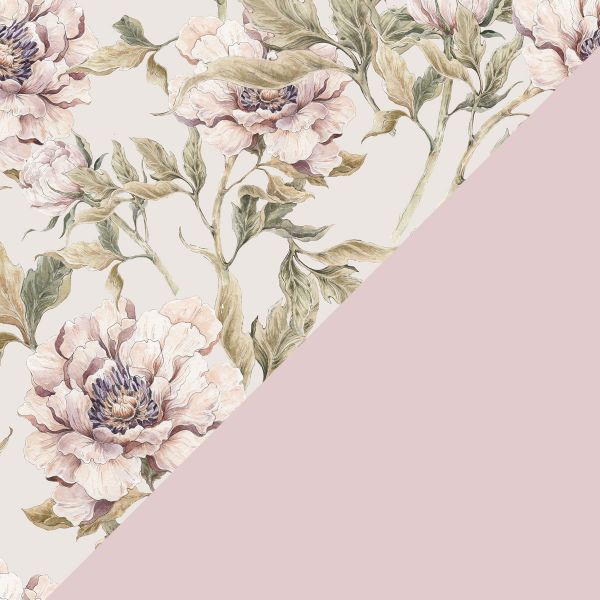 Ropa de cama vintage PEONÍAS 100x135CM