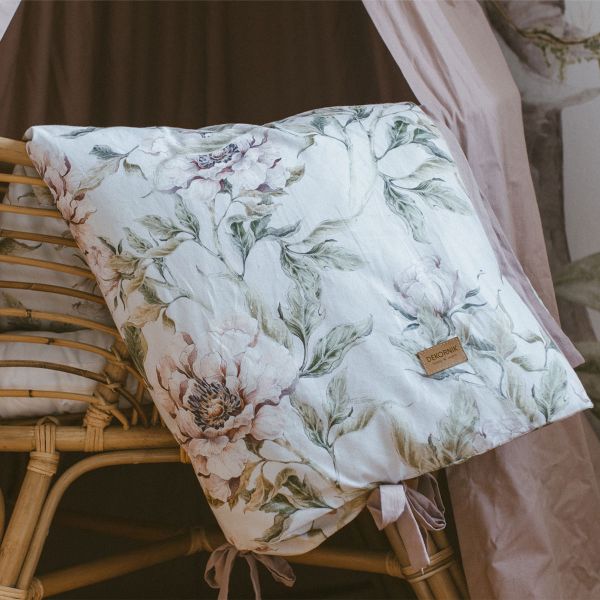 Ropa de cama vintage PEONÍAS 100x135CM