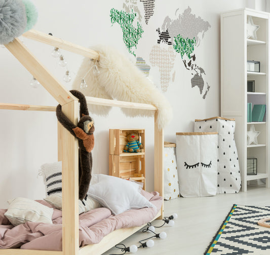 MAP Brown Wall Sticker SET