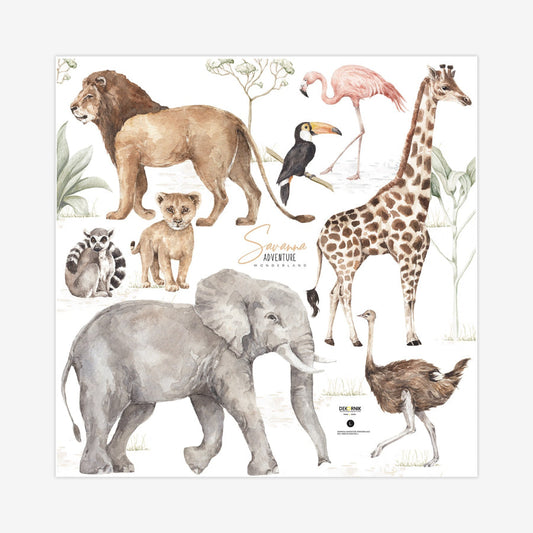 SAVANNA Wonderland Set Wall Sticker