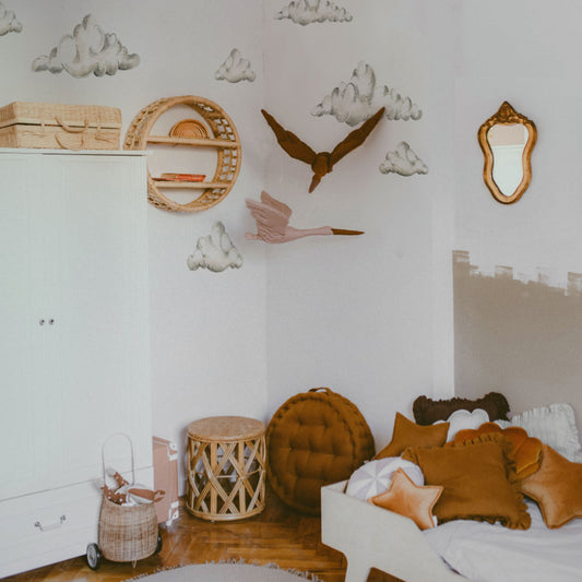 SPRING Clouds Wall Sticker