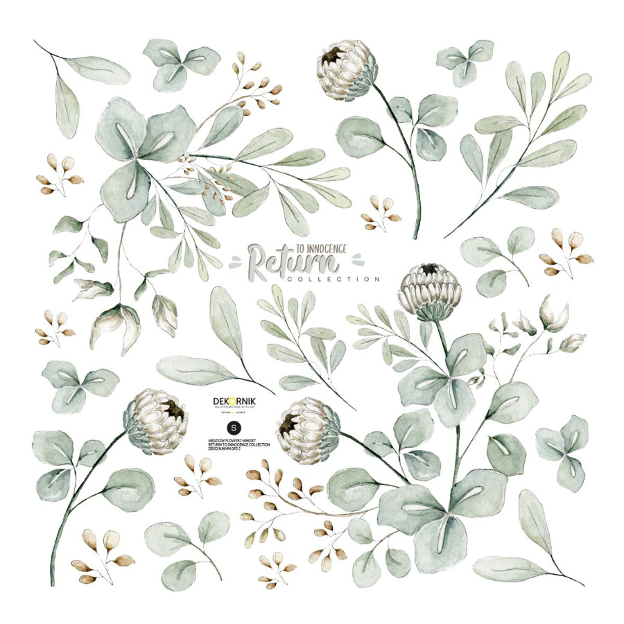 MEADOW Flowers Miniset Wall Sticker