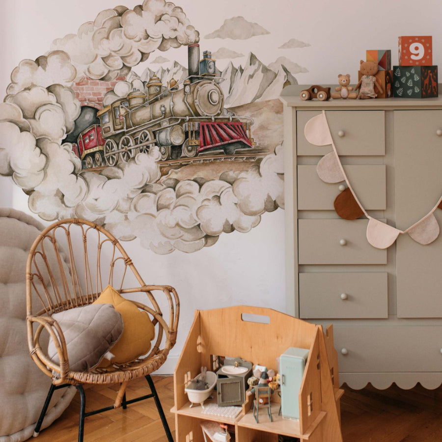 Tren a vapor / Evolución industrial