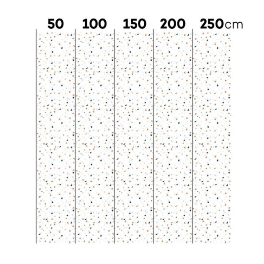 Terazzo White Wallpaper 50x280CM