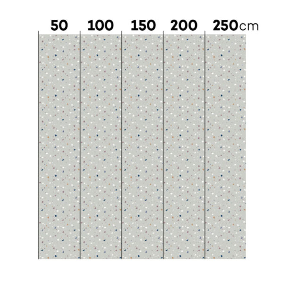 Terazzo Grey Wallpaper 50x280CM