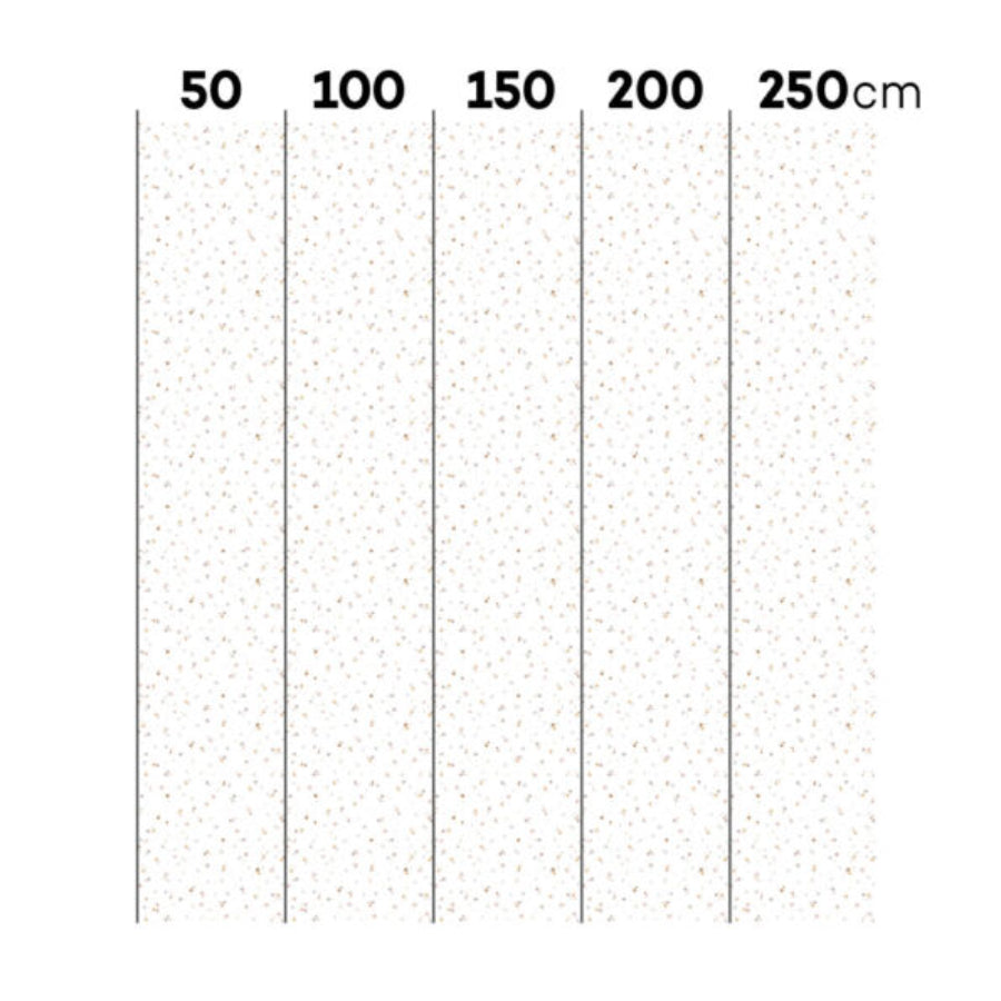 SIMPLE Dots Minimini Tapete, Zimt, Puderrosa