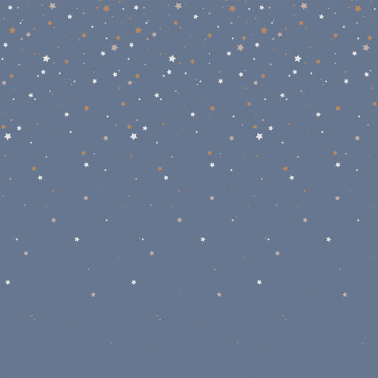 Stars From The Sky Blue Wallpaper 50x280CM