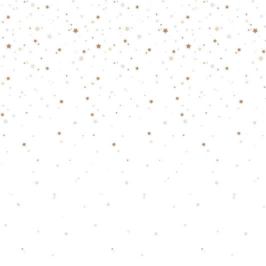 Stars From The Sky - White Wallpaper 50x280CM