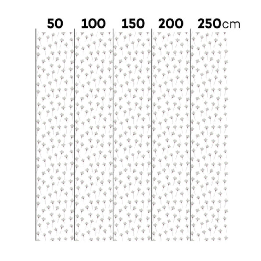 Daisies On White Wallpaper 50x280CM