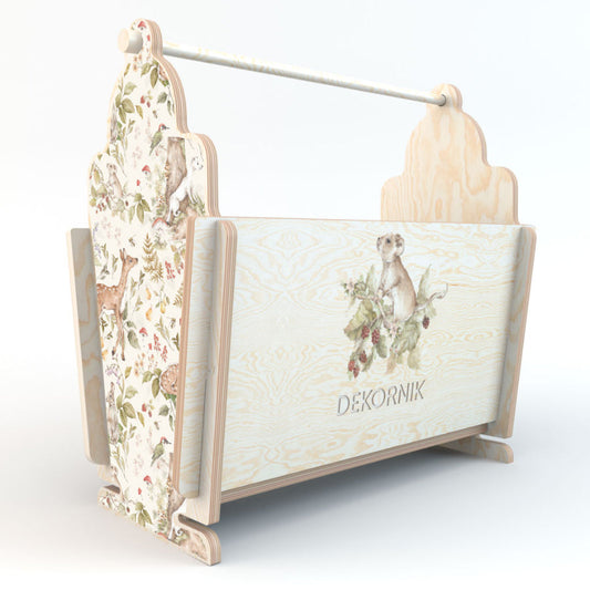 LITTLE Helper / Organizing Basket Cute Forest Animals Mouse