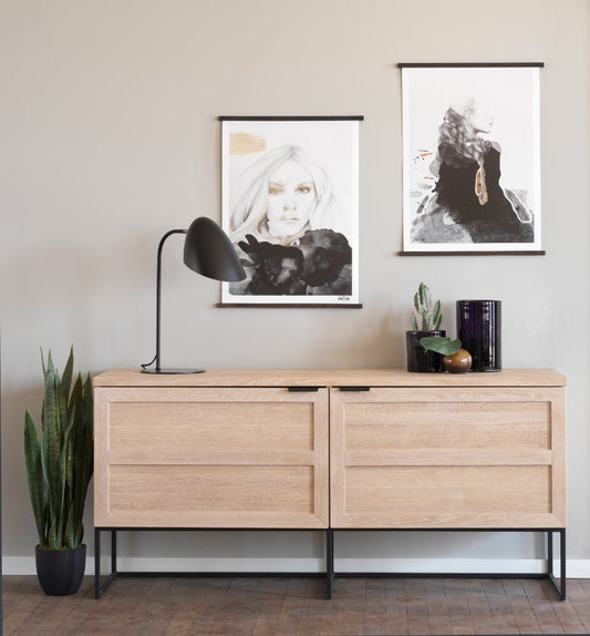 Rowico EVERETT Oak Sideboard 160CM