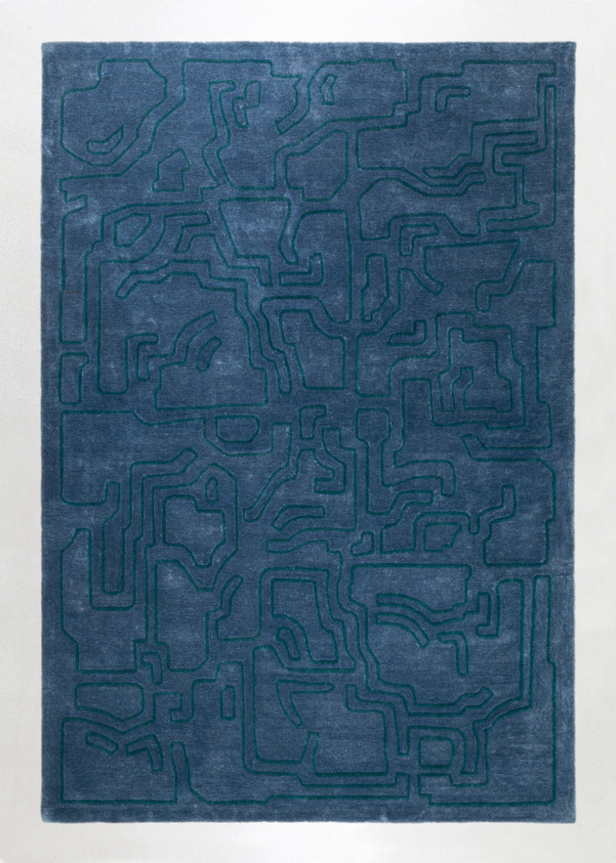 STRUCTURES Fragment 4 by OEO Studio Rug