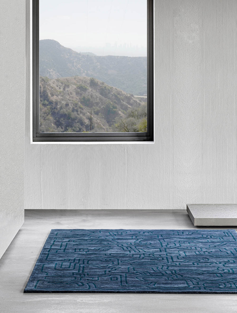 STRUCTURES Fragment 4 by OEO Studio Rug