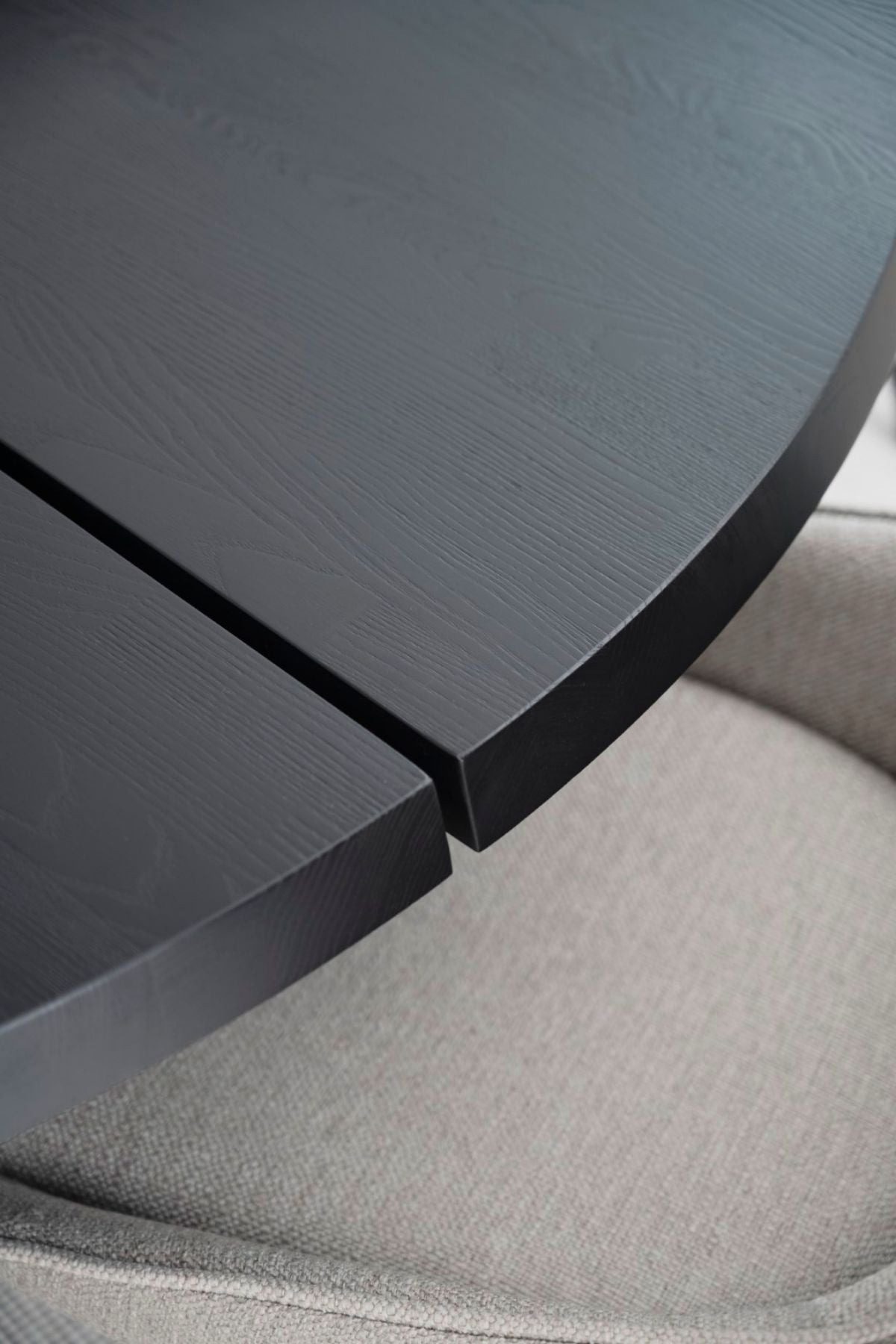 Rowico FRED Round Black Ash Table 160CM