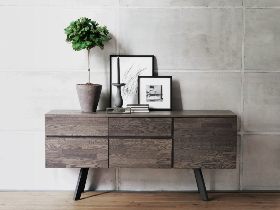 Rowico FRED Smoked Oak Sideboard 170CM OUTLET