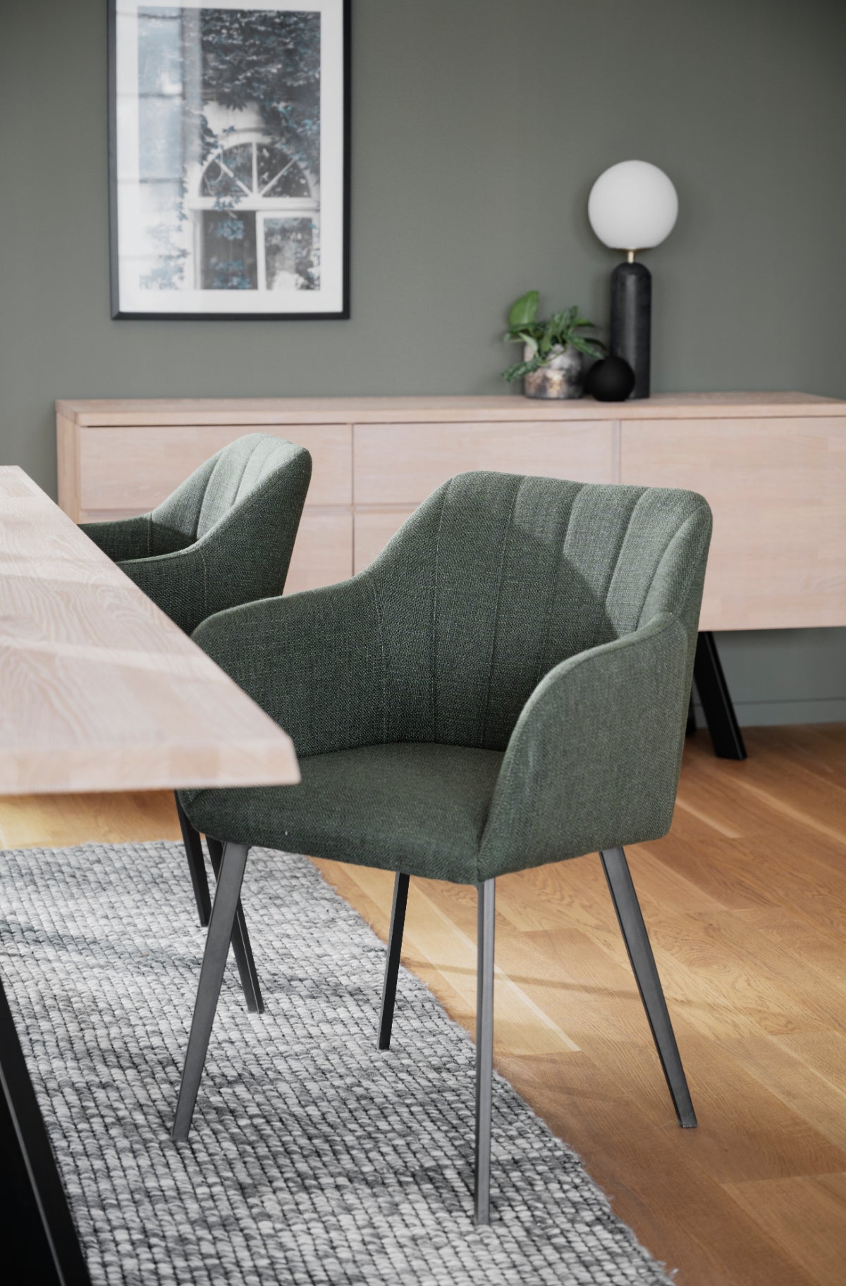 Rowico FRED Oak Dining Table 170CM