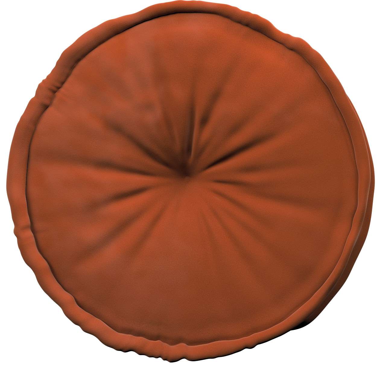 French pouf 50x13cm - Posh Velvet - ginger