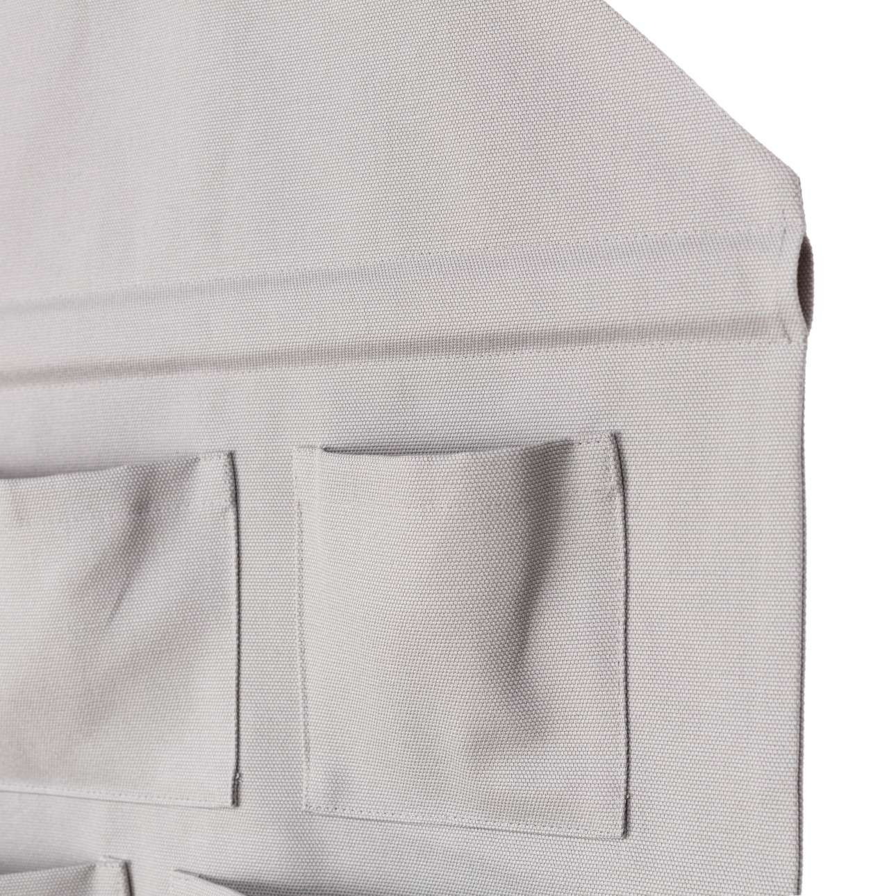 Organizer in Hausform, Baumwolle, Grau – 50 x 100 cm