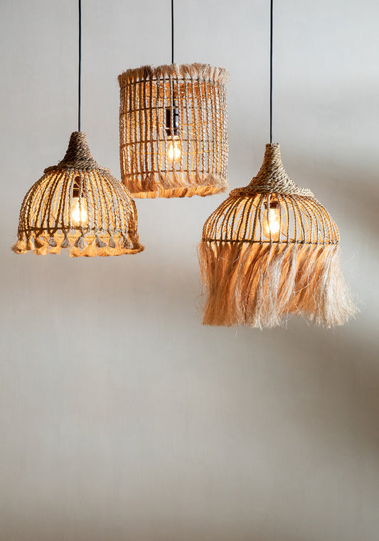 ABACA Tassel Pendant