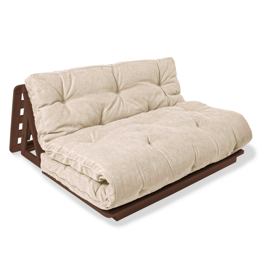 LAYTI Futon-Sofa 140 cm