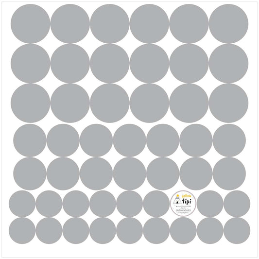 Mini Dots Gray Tone Sticker Set - 40x40 cm