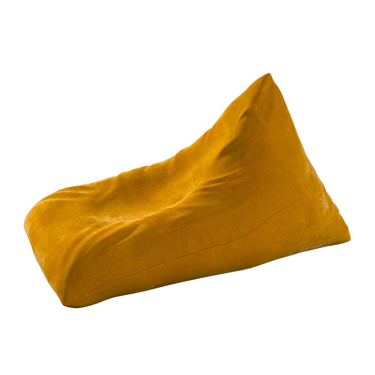 Pouf-couch Posh Velvet - mustard