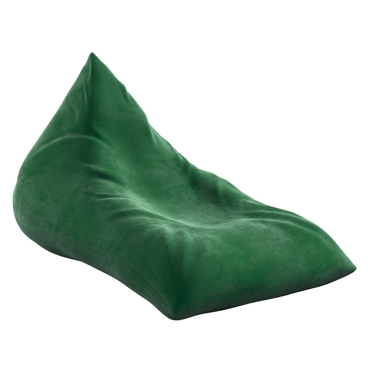 Pouf-couch Posh Velvet - forest green
