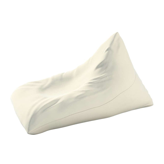 Beanbag Posh Velvet - creamy white