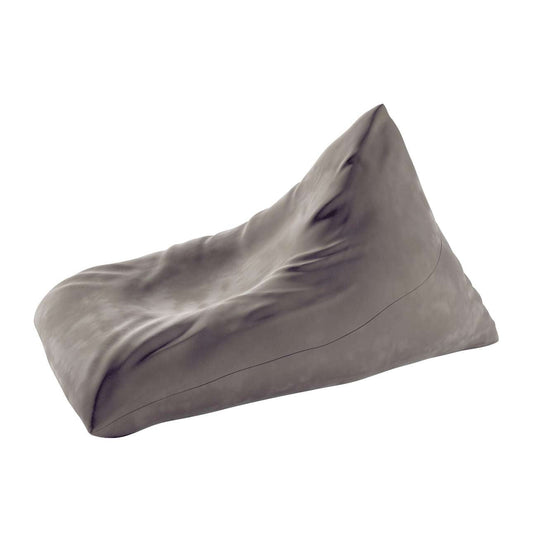 Beanbag Posh Velvet - grey/beige