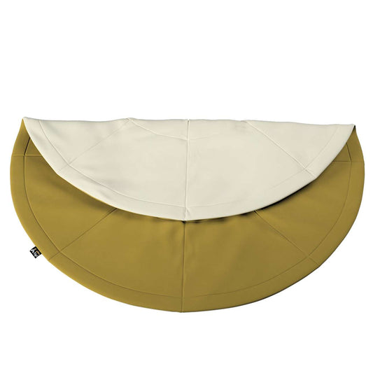Round mat - 130cm (Posh Velvet) - olive green
