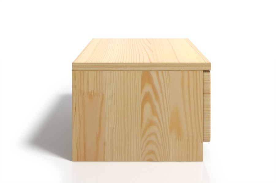 SPECTRUM Pine Low Bedside Cabinet