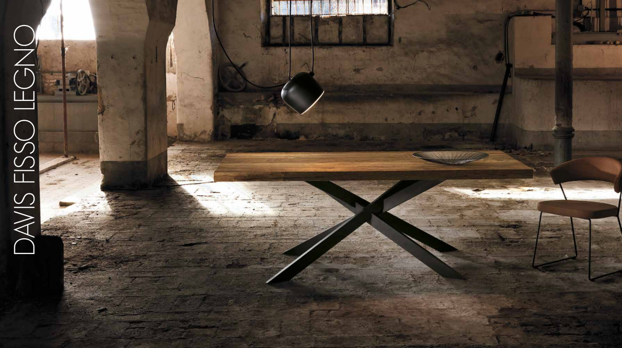 Benedetti DAVIS Solid Wood Table 160CM, 180CM & 200CM