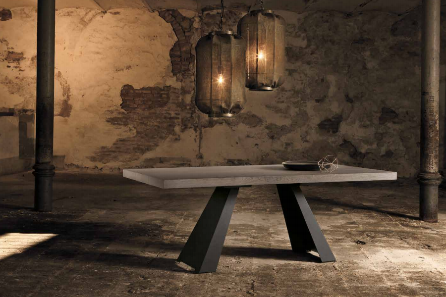 Mesa de comedor PLATA 160CM, 180CM y 200CM