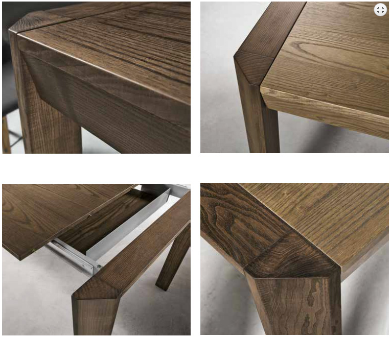 Benedetti FRANKIE SUPER Extending Dining Table 001