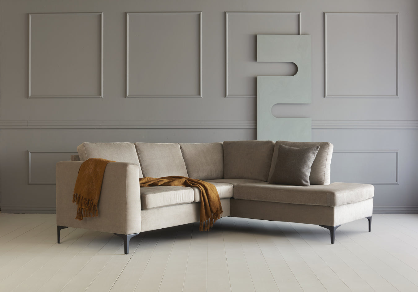 SHEA Ecksofa 2 Sitzer + Liege – D40Studio