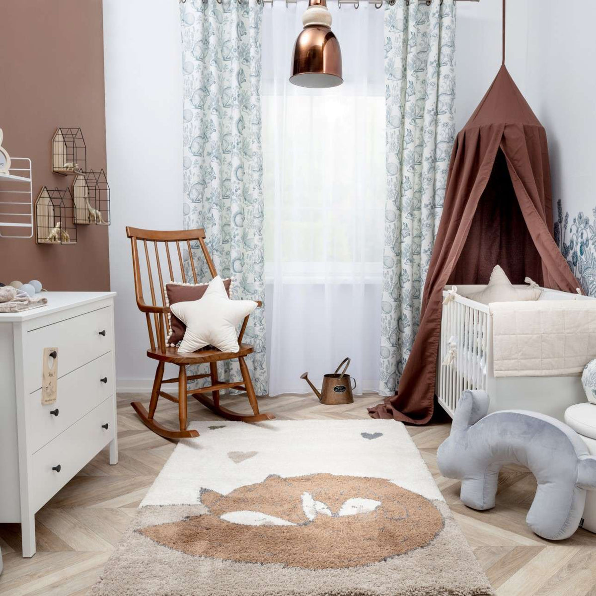 Sleeping Foxes Rug