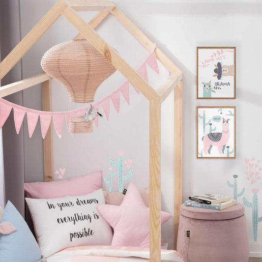 Süßes Lama II Bild 30x40CM