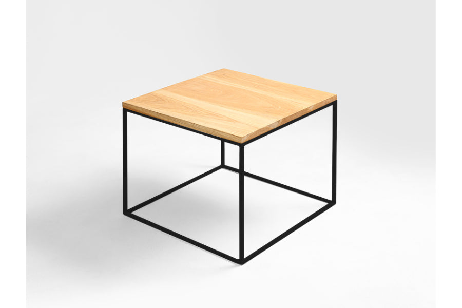 Mesa auxiliar de madera de roble TENSIO