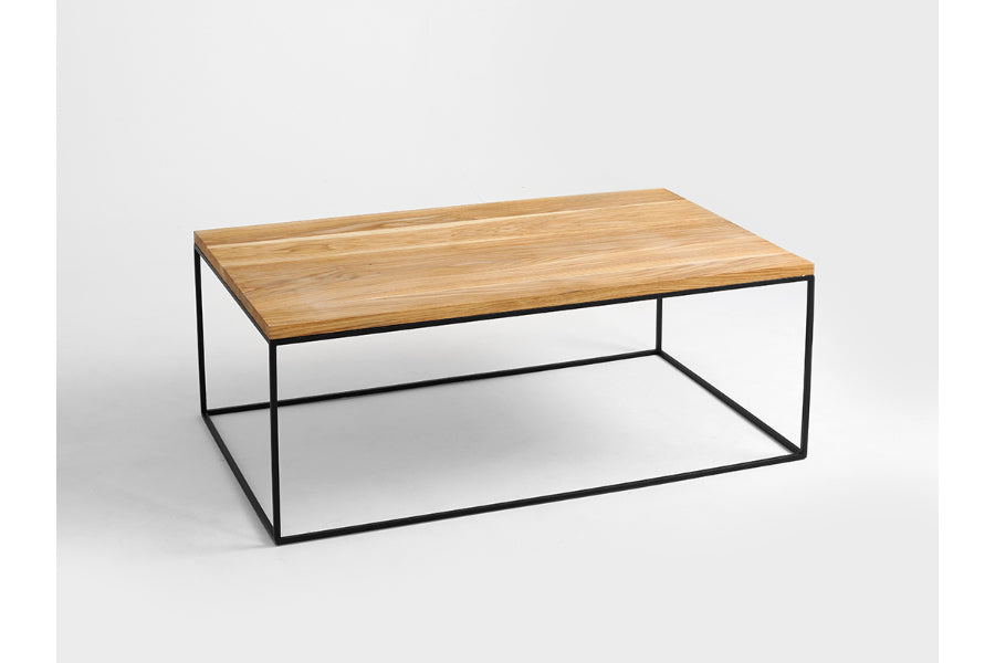 Mesa auxiliar de madera de roble TENSIO