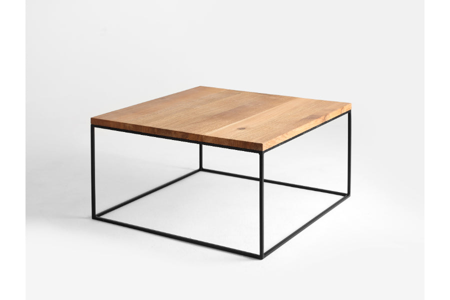 Mesa auxiliar de madera de roble TENSIO
